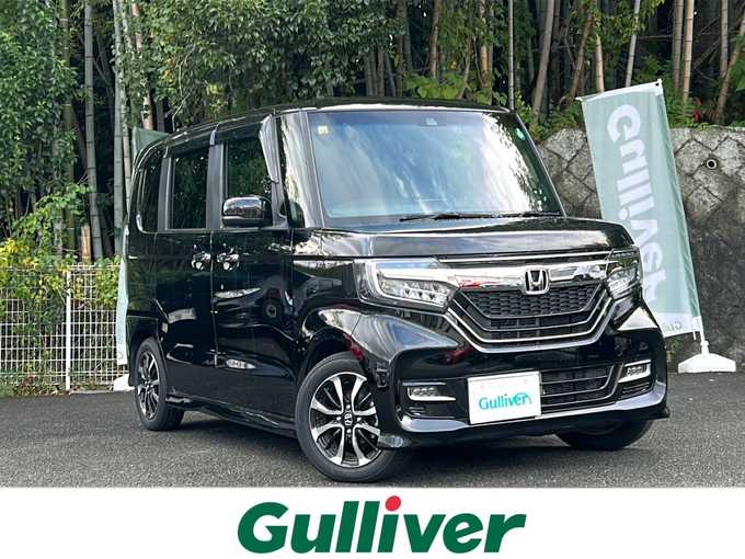 新着情報“Ｎ－ＢＯＸカスタムG・Lホンダセンシング”2019年式クリスタルブラックパール入荷しました！