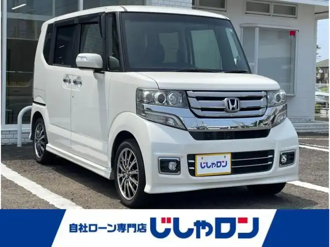 新着情報“Ｎ－ＢＯＸ＋カスタムG・ターボLパッケージ”2016年式プレミアムホワイトパールⅡ入荷しました！