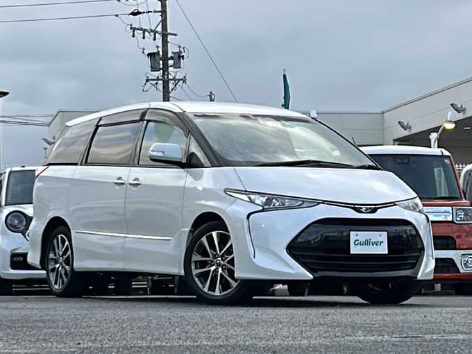 新着情報“エスティマアエラス プレミアム－G”2017年式ホワイトパールクリスタルシャイン入荷しました！