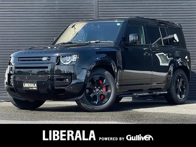 新着情報“ディフェンダー110X D300 エアサスペンション装着車”2022年式サントリーニブラック入荷しました！