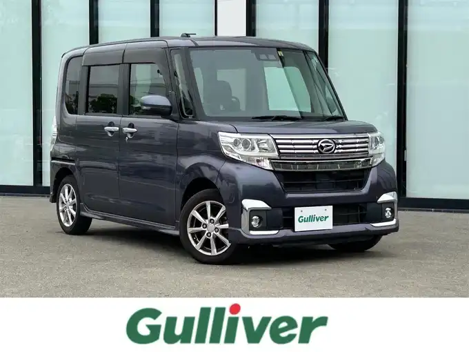 新着情報“タントカスタムX SAⅡ”2018年式メテオライトグレーイリュージョナルP入荷しました！