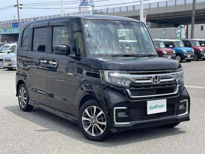 新着情報“Ｎ－ＢＯＸカスタムL”2021年式クリスタルブラックパール入荷しました！