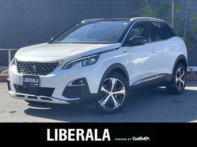 新着情報“３００８GT ブルーHDi ブラックパック”2020年式BLANC NACRE入荷しました！