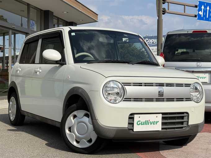 新着情報“アルトラパンL 全方位モニター付メモリーナビゲーション装着車”2017年式ピュアホワイトP入荷しました！