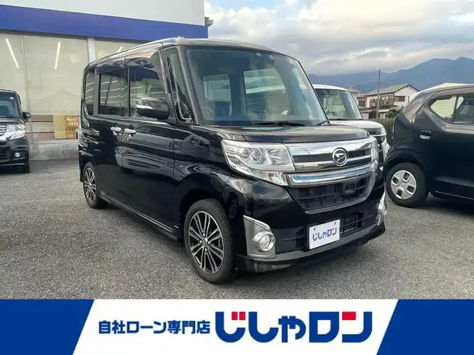 新着情報“タントカスタムRS SA”2014年式ブラックマイカメタリック入荷しました！