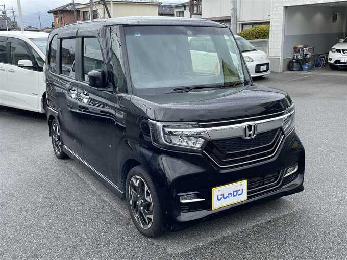 新着情報“Ｎ－ＢＯＸカスタムG・EXターボホンダセンシング”2019年式クリスタルブラックパール入荷しました！