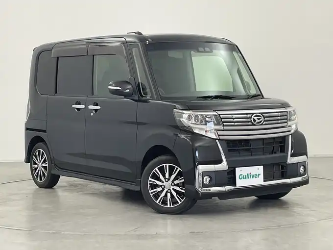 新着情報“タントカスタムX トップエディションSAⅢ”2017年式ブラックマイカメタリック入荷しました！
