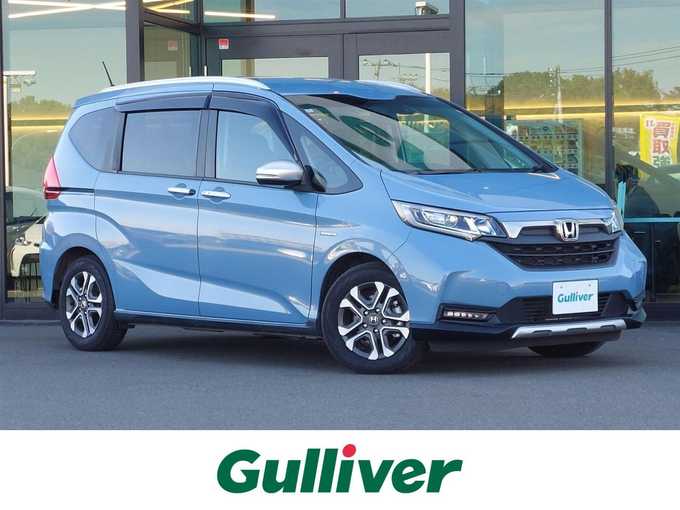 新着情報“フリード＋ハイブリッドハイブリッド・クロスターホンダセンシング”2022年式シーグラスブルーパール入荷しました！