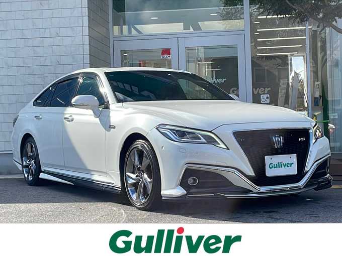 新着情報“クラウンハイブリッドRSアドバンス”2018年式ホワイトパールクリスタルシャイン入荷しました！