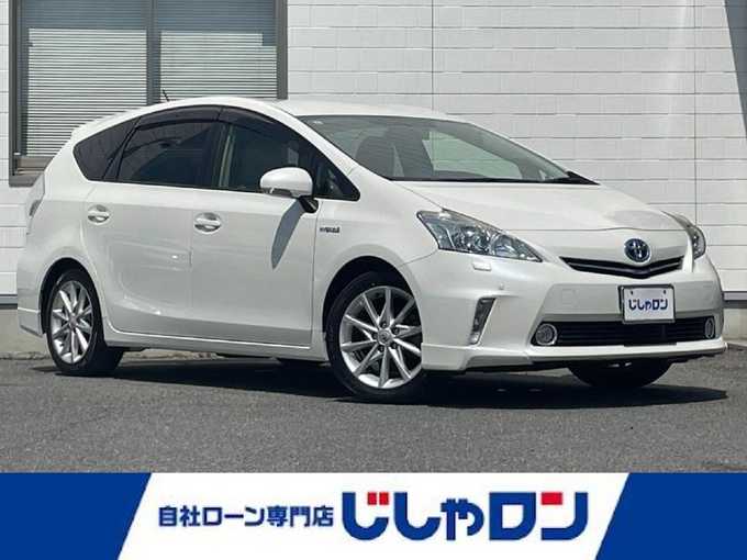 新着情報“プリウスαSツーリングセレクション”2012年式ホワイトパールクリスタルシャイン入荷しました！