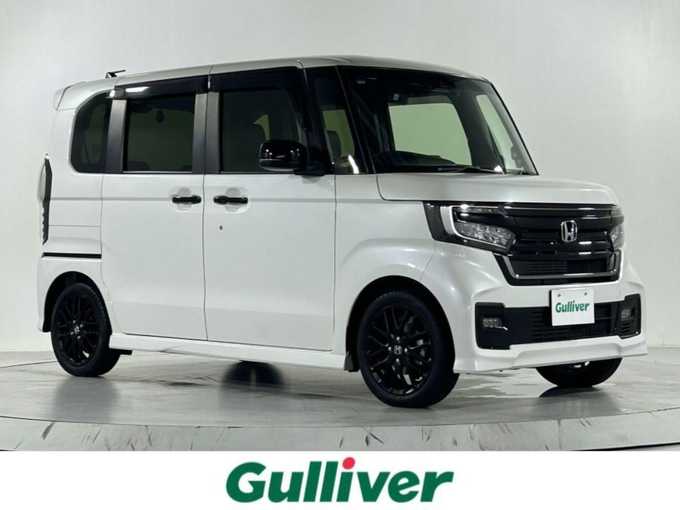 新着情報“Ｎ－ＢＯＸカスタムLターボ特別仕様車スタイル+ブラック”2022年式プラチナホワイトパール入荷しました！