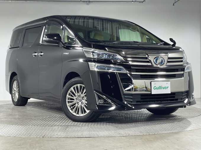 新着情報“ヴェルファイアハイブリッドハイブリッドX サイドリフトアップチルトシート装着車”2018年式バーニングブラッククリスタルシャインガラスフレーク入荷しました！