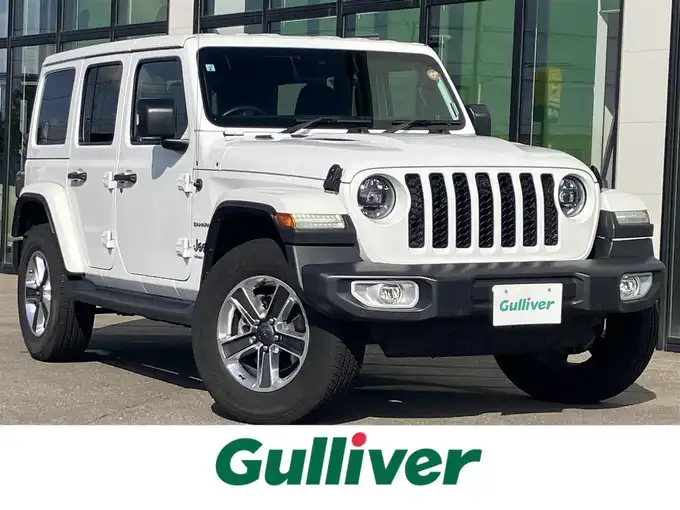 新着情報“ジープ・ラングラーアンリミテッドサハラ”2023年式ブライトホワイト入荷しました！