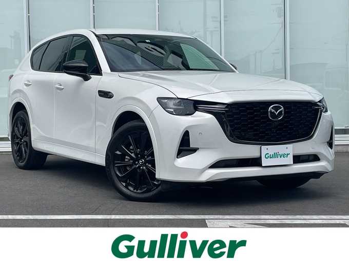 新着情報“ＣＸ－６０XD－ハイブリッド エクスクルーシブスポーツ”2022年式ロジウムホワイトプレミアムメタリック入荷しました！