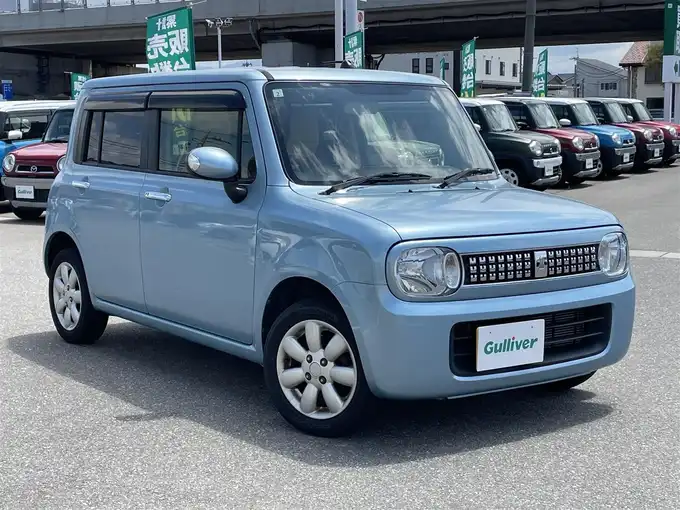 新着情報“アルトラパンXLスマートフォン連携ナビゲーション装着車”2015年式フィズブルーパールメタリック入荷しました！