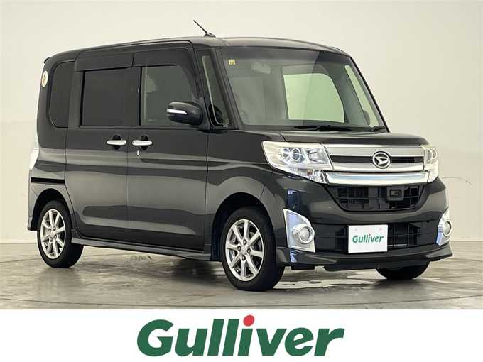 新着情報“タントカスタムX トップエディションSA”2014年式ブラックマイカメタリック入荷しました！