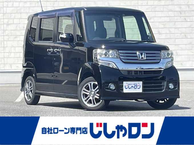 新着情報“Ｎ－ＢＯＸカスタムG・Aパッケージ”2014年式スマートブラック入荷しました！