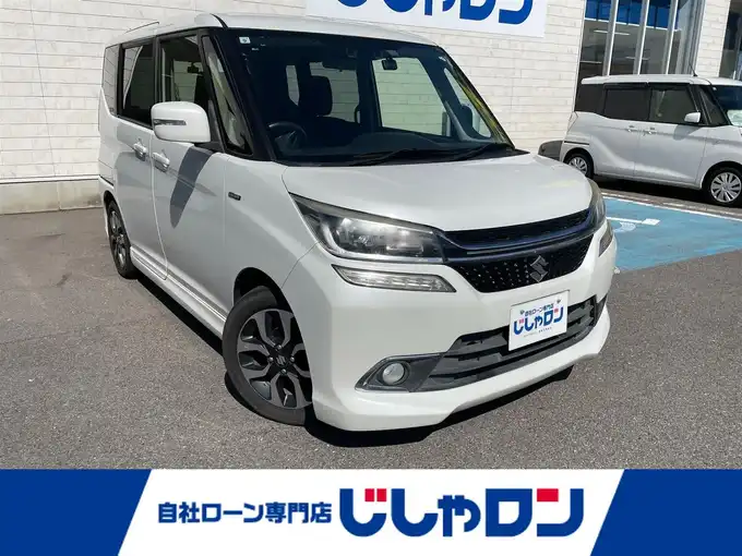 新着情報“ソリオバンディットハイブリッドMV デュアルカメラブレーキサポート装着車”2017年式ピュアホワイトP入荷しました！