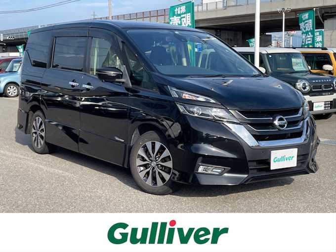 新着情報“セレナハイウェイスター Vセレクション”2017年式黒入荷しました！