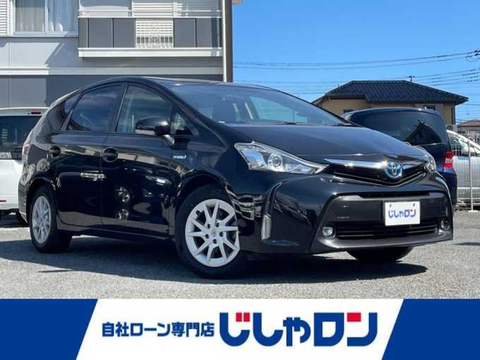 新着情報“プリウスαS”2015年式アティチュードブラックマイカ入荷しました！