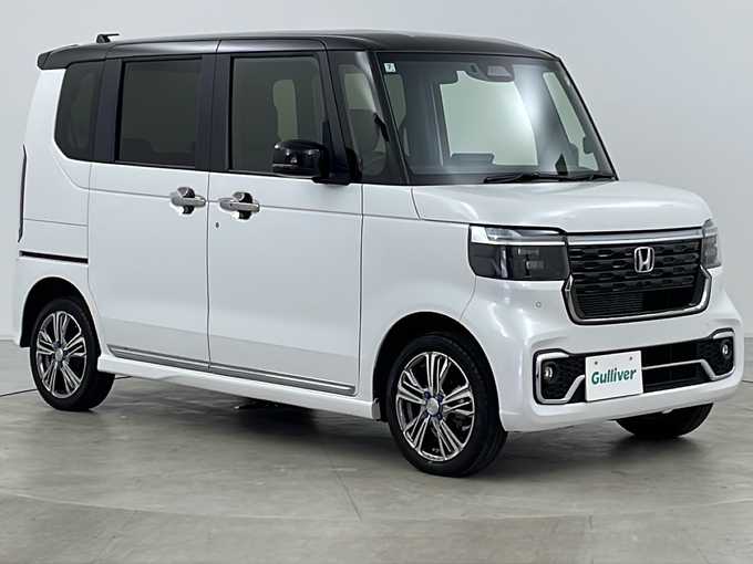 新着情報“Ｎ－ＢＯＸカスタムターボコーディネートスタイル（2トーン）”2024年式プラチナホワイトパール入荷しました！