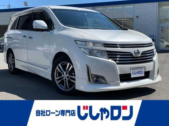 新着情報“エルグランド250ハイウェイスターアーバンクロムブラックレザー”2013年式ブリリアントホワイトパール入荷しました！