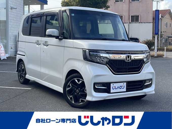 新着情報“Ｎ－ＢＯＸカスタムG・Lターボホンダセンシング”2019年式プラチナホワイトパール入荷しました！