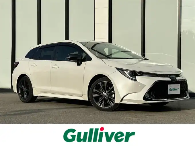 新着情報“カローラツーリングハイブリッド ダブルバイビー”2021年式ホワイトパールクリスタルシャイン入荷しました！