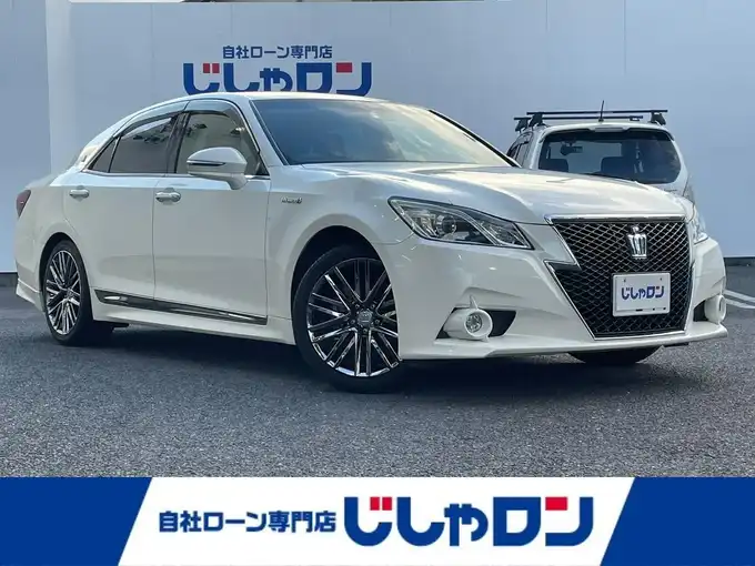 新着情報“クラウンハイブリッドアスリート”2014年式ホワイトパールクリスタルシャイン入荷しました！
