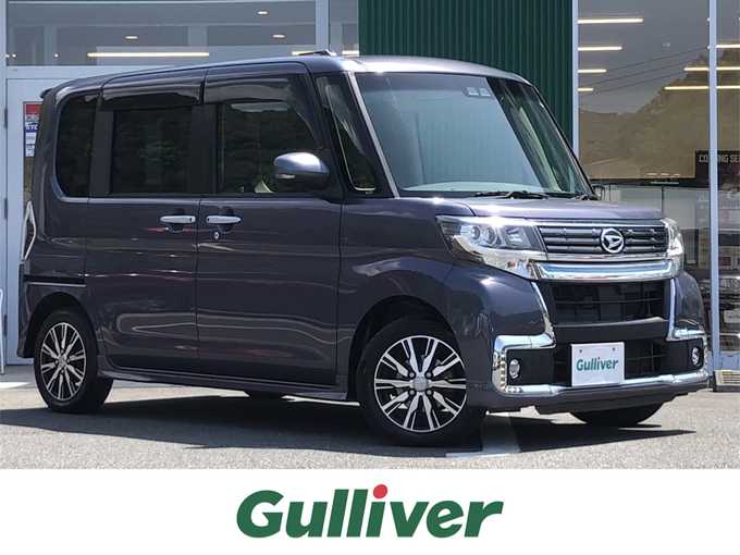 新着情報“タントカスタムX トップエディションSAⅢ”2018年式メテオライトグレーイリュージョナルP入荷しました！
