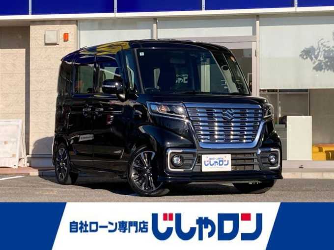 新着情報“スペーシアカスタムハイブリッドXS”2020年式ブルーイッシュブラックパール3入荷しました！