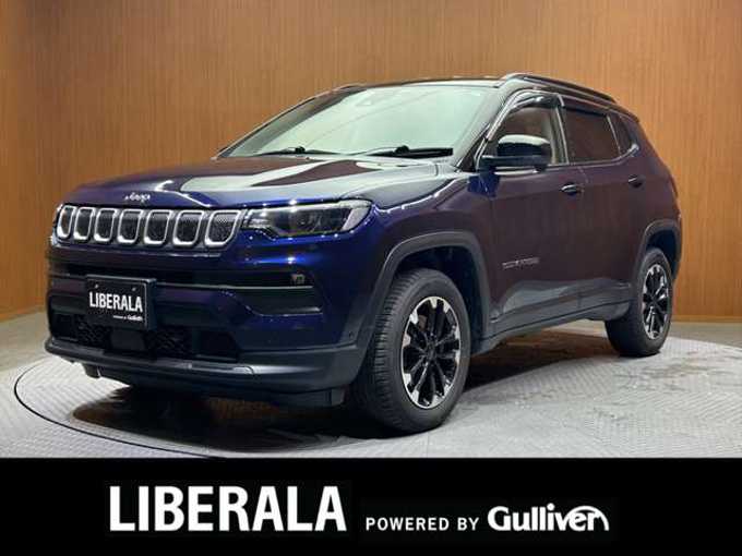 新着情報“ジープ・コンパスロンジチュード 4×4”2022年式スチールブルーメタリッククリアコート入荷しました！