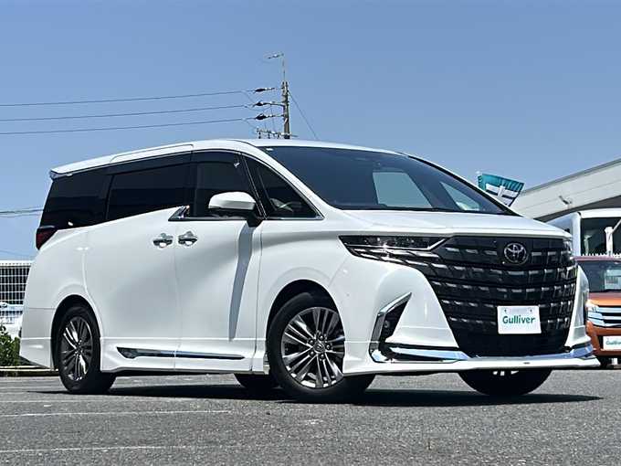 新着情報“アルファードZ”2023年式プラチナホワイトパールマイカ入荷しました！