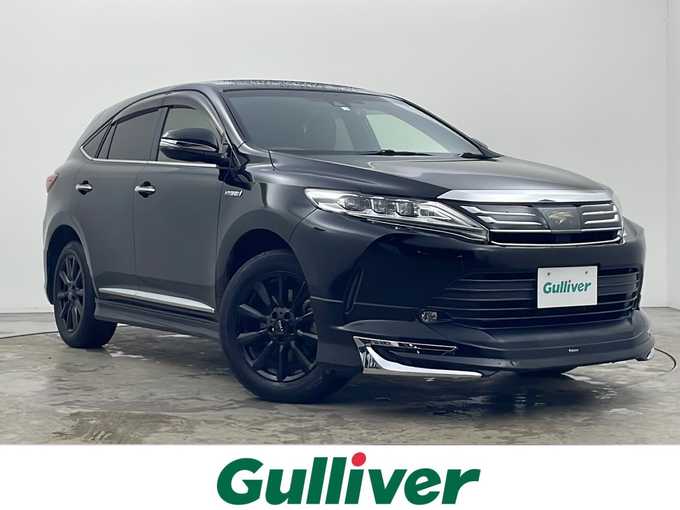 新着情報“ハリアーハイブリッドプレミアム メタル アンド レザーパッケージ”2019年式ブラック入荷しました！