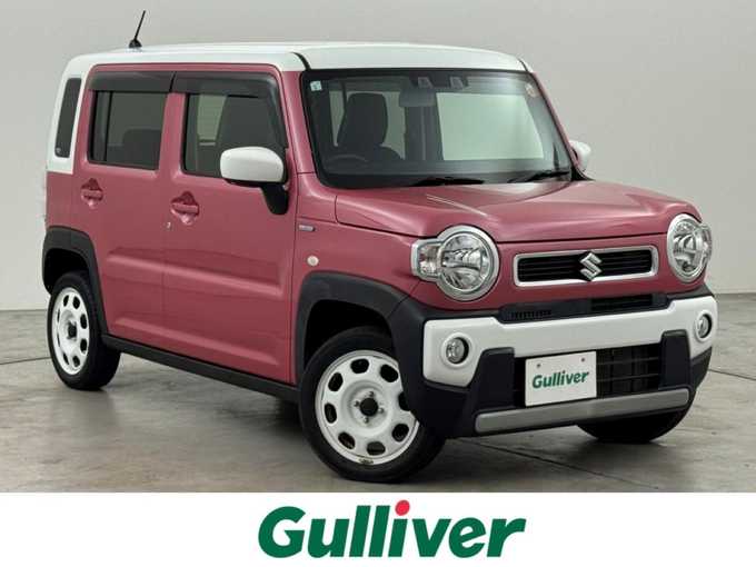 新着情報“ハスラーハイブリッドG スズキセーフティサポート非装着車”2021年式チアフルピンクメタリック/ホワイト2トーンルーフ入荷しました！