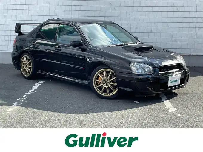 新着情報“インプレッサWRX STi”2004年式ブラックトパーズマイカ入荷しました！