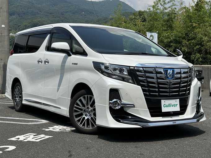 新着情報“アルファードハイブリッドハイブリッドSR Cパッケージ”2016年式ホワイトパールクリスタルシャイン入荷しました！