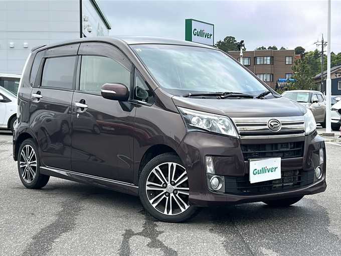 新着情報“ムーヴカスタム X VSスマートセレクションSA”2014年式プラムブラウンクリスタルマイカ入荷しました！