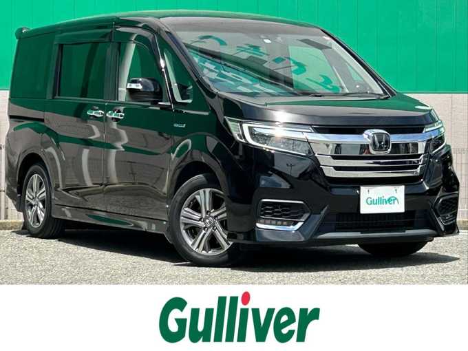 新着情報“ステップワゴンスパーダ ハイブリッド G EX ホンダセンシング”2019年式プレミアムスパークルブラックパール入荷しました！