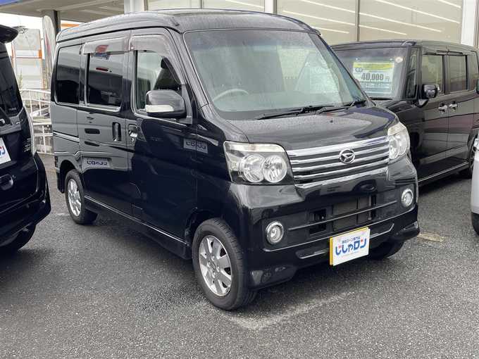 新着情報“アトレーワゴンカスタムターボRSリミテッド”2014年式ブラックマイカメタリック入荷しました！
