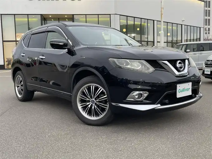 新着情報“エクストレイル20X エマージェンシーブレーキパッケージ”2014年式ダイヤモンドブラック入荷しました！