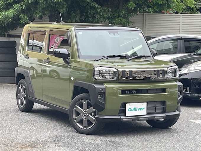 新着情報“タフトGターボ ダーククロムベンチャー”2025年式フォレストカーキメタリック入荷しました！