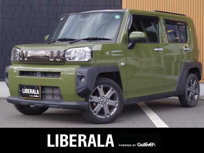 新着情報“タフトGターボ”2021年式フォレストカーキメタリック入荷しました！