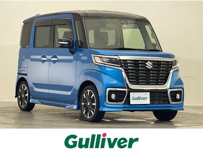 新着情報“スペーシアカスタムハイブリッドXS”2020年式ブリスクブルーメタリック/ブラック2トーンルーフ入荷しました！