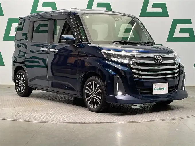 新着情報“ルーミーカスタムG－T”2020年式レーザーブルークリスタルシャイン入荷しました！