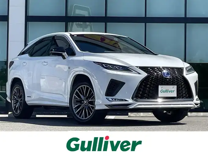 新着情報“ＲＸRX450h Fスポーツ”2021年式ホワイトノーヴァガラスフレーク入荷しました！