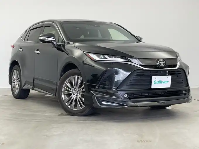 新着情報“ハリアーZ レザーパッケージ”2021年式プレシャスブラックパール入荷しました！