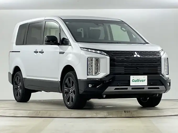 新着情報“デリカＤ：５シャモニー（電動サイドステップ非装着車）”2025年式ホワイトダイヤモンド入荷しました！
