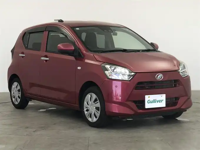 新着情報“ミライースX リミテッドSAⅢ”2019年式マゼンタベリーマイカM入荷しました！