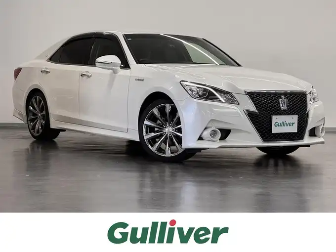 新着情報“クラウンハイブリッドアスリートS”2014年式ホワイトパールクリスタルシャイン入荷しました！